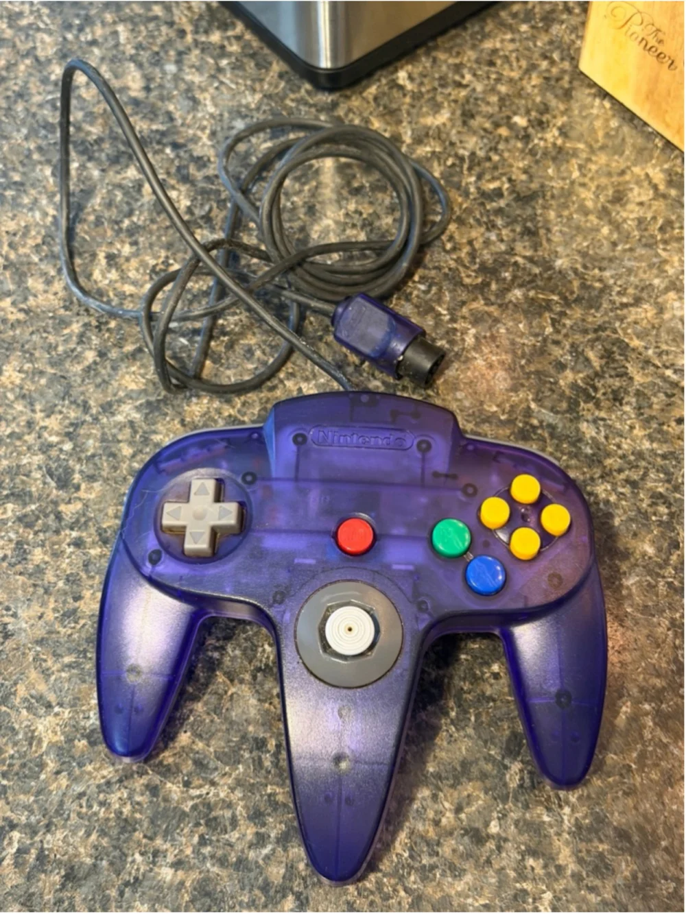 VTG Nintendo 64 N64 Original Controller NUS-005 Grape Purple
